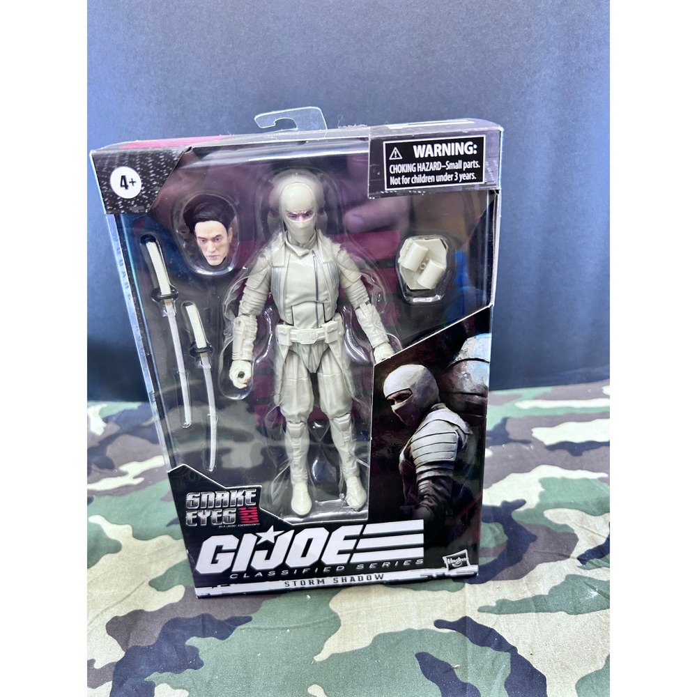 GI Joe Classified Series Storm Shadow Snake Eyes Origins Action Figure 17 Hasbro